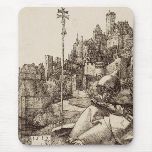 Sankt Antonius läser av Albrecht Dürer Musmatta