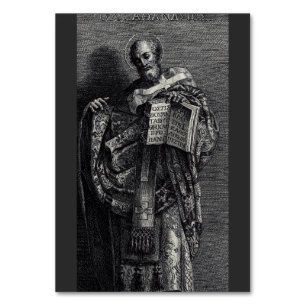 Sankt Athanasius av Alexandria Grafik konst Bordsnummer