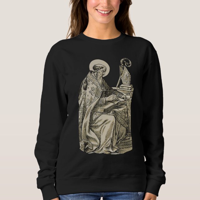 Sankt Augustine av Hippo-katolska filosofen T Shirt (Framsida)