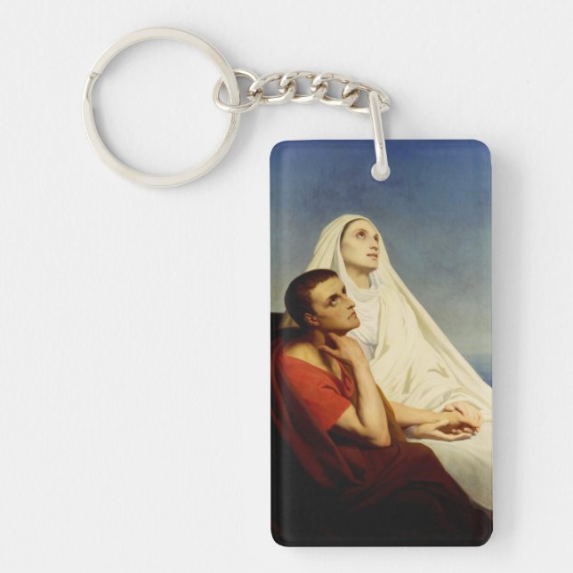 Sankt Augustinus och Sankt Monica (Framsidan)