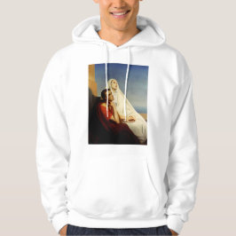 Sankt Augustinus och Sankt Monica Hoodie