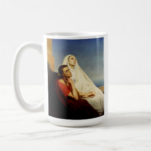 Sankt Augustinus och Sankt Monica Kaffemugg