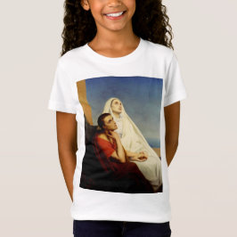 Sankt Augustinus och Sankt Monica T Shirt