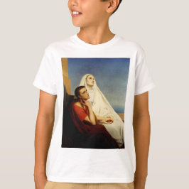 Sankt Augustinus och Sankt Monica T Shirt