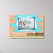 Sänkt av överraskning | Födelsedag 24x16