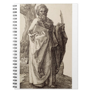 Sankt Bartolomeus aposteln finkonst Anteckningsbok