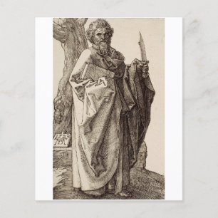 Sankt Bartolomeus aposteln finkonst Flygblad