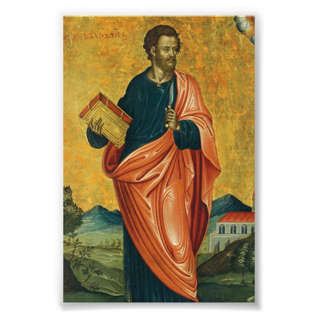 Sankt Bartolomeus aposteln finkonst Fototryck (Framsidan)
