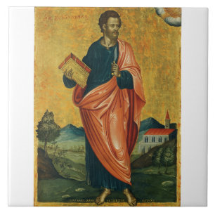 Sankt Bartolomeus aposteln finkonst Kakelplatta