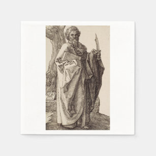 Sankt Bartolomeus aposteln finkonst Pappersservett