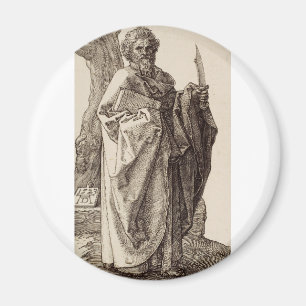 Sankt Bartolomeus Aposteln Konstverk Magnet