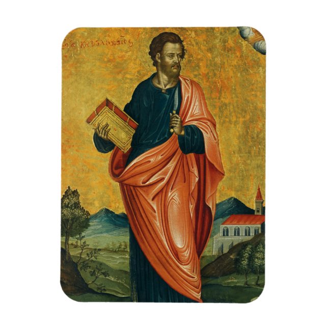 Sankt Bartolomeus Aposteln Konstverk Magnet (Vertikal)