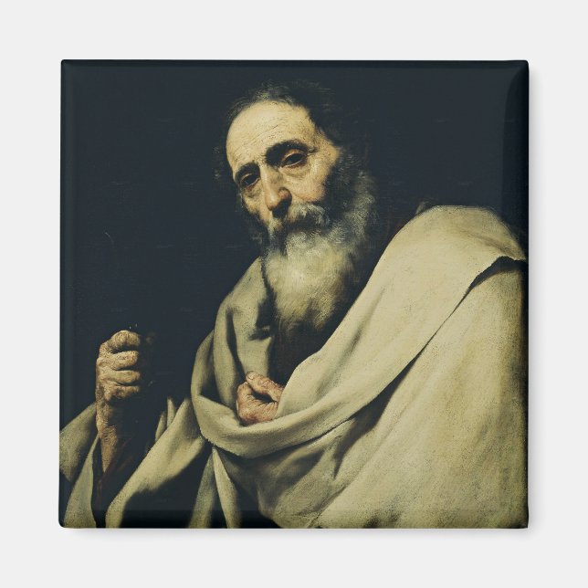 Sankt Bartolomeus Aposteln Konstverk Magnet (Framsidan)