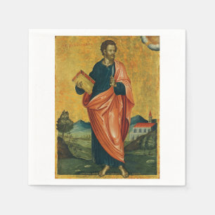 Sankt Bartolomeus Aposteln Konstverk Pappersservett