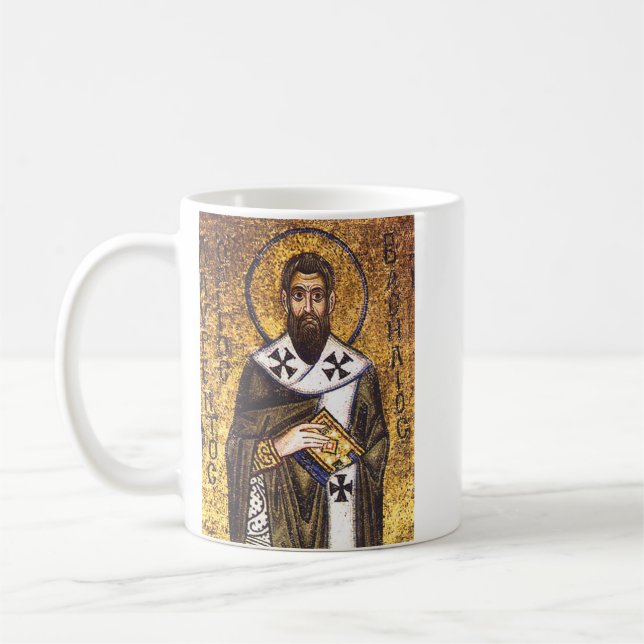 Sankt Basileios av Caesarea Kaffemugg (Vänster)