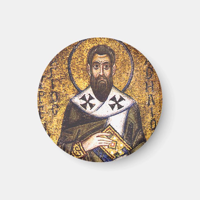 Sankt Basileios av Caesarea Magnet (Framsidan)