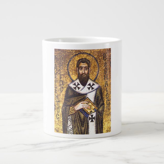 Sankt Basileios den stores mosaik Jumbo Mugg (Framsidan)