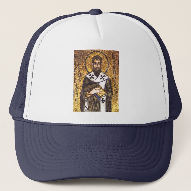 Sankt Basileios den stores mosaik Keps (Framsida)