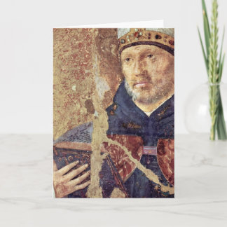 Sankt Benedict-detalj av Antonello Da Messina Kort