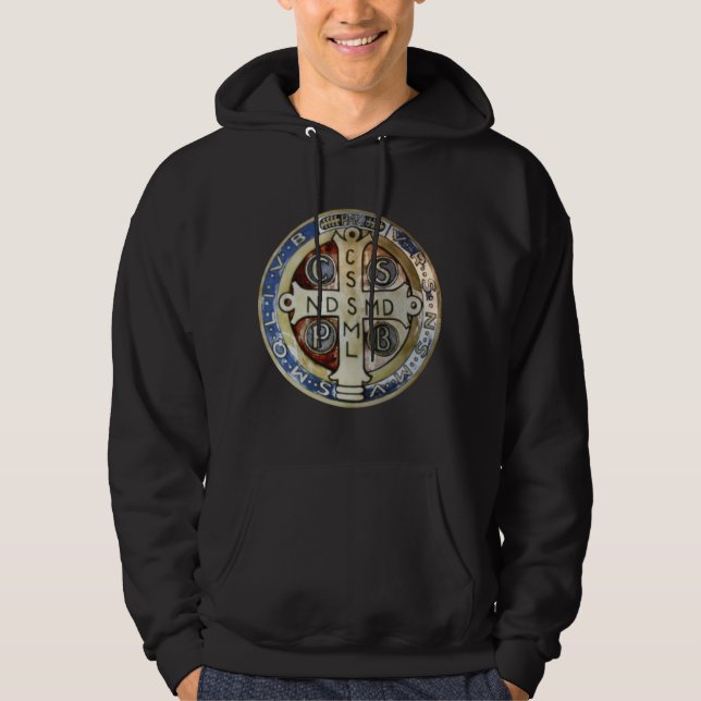 Sankt Benedictus Medal Sweatshirt (Framsida)