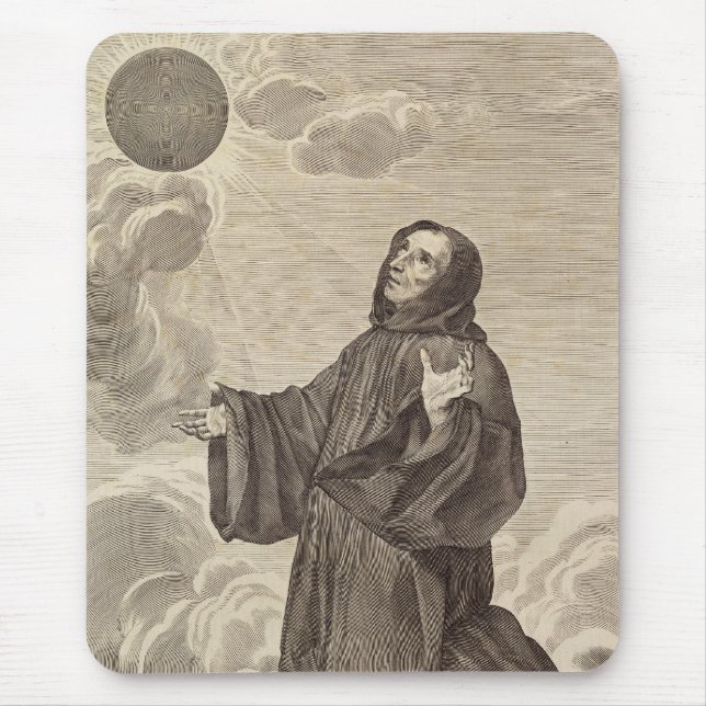 Sankt Benedikt av Nursia Monasticismens fader Musmatta (Framsidan)