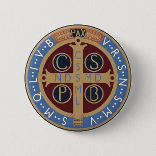 Sankt Benedikts medalj Knapp
