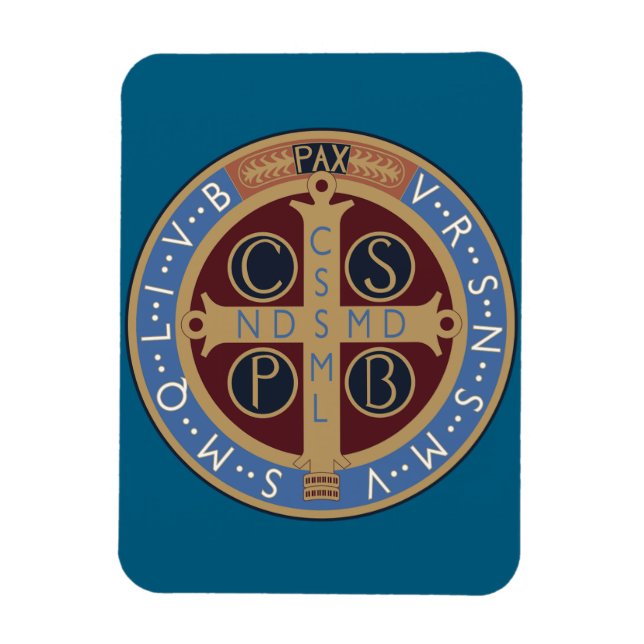 Sankt Benedikts medalj Magnet (Vertikal)