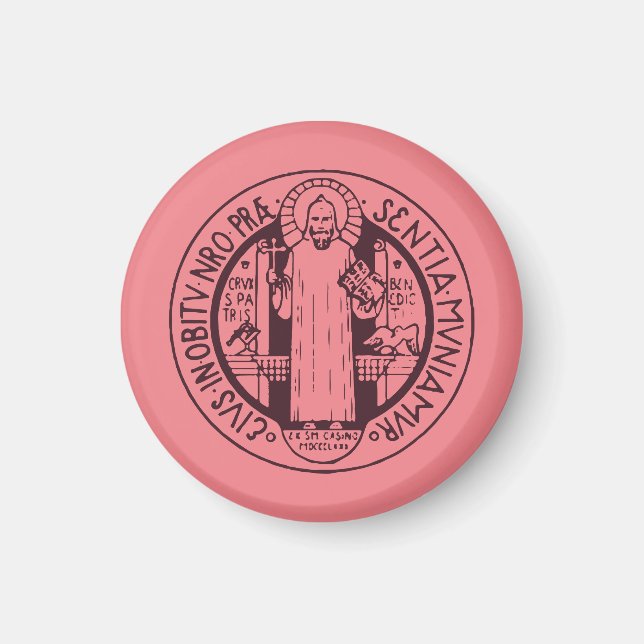 Sankt Benedikts medalj Magnet (Framsidan)