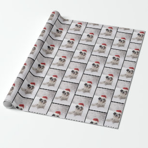 Sankt Bernard-julomslag Presentpapper