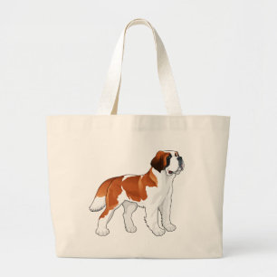 Sankt Bernard Puppy Hund Hund Jumbo Tygkasse