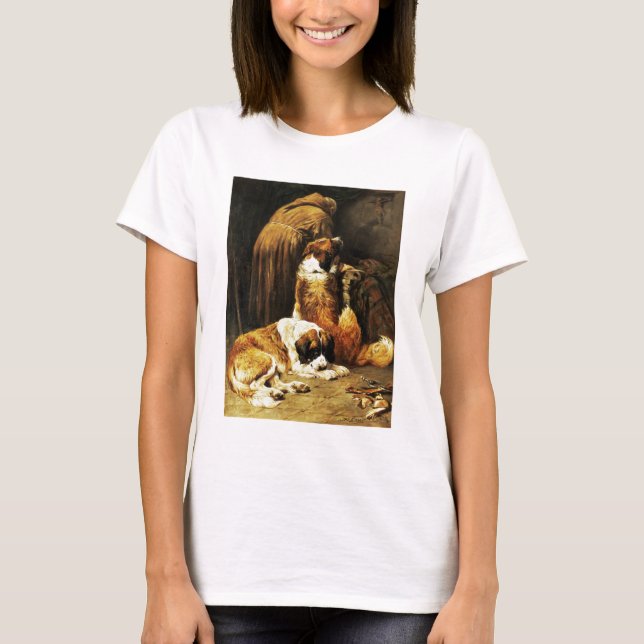 Sankt Bernards tro Tee Shirt (Framsida)