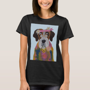 Sankt Bernhard Hippie T Shirt