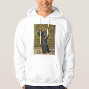 Sankt Bernhardinus av Siena i renässansstil konst Hoodie