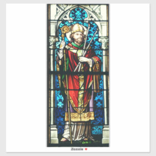 Sankt Blasius av Sebaste Biskop och Martyr Klistermärken