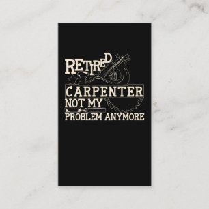 Sänkt Carpenter Pappa Woodworking Make Visitkort