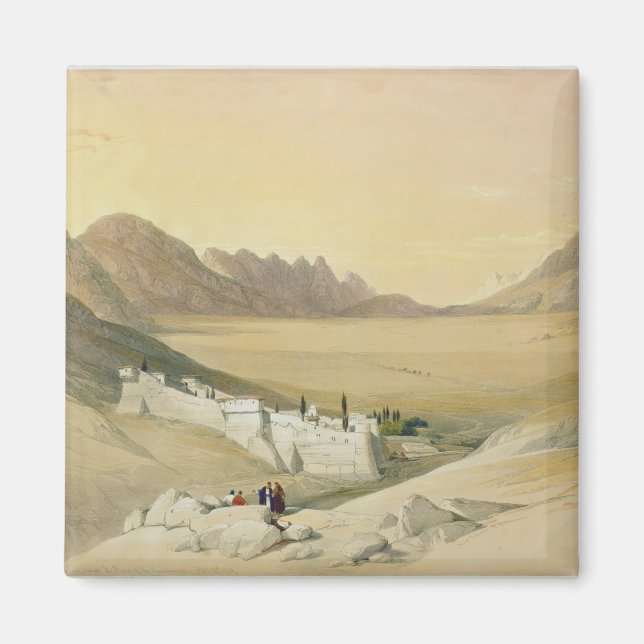 Sankt Catherine kloster, berget Sinai Magnet (Framsidan)