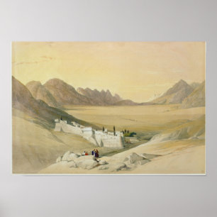 Sankt Catherine kloster, berget Sinai Poster