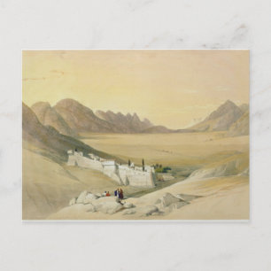 Sankt Catherine kloster, berget Sinai Vykort