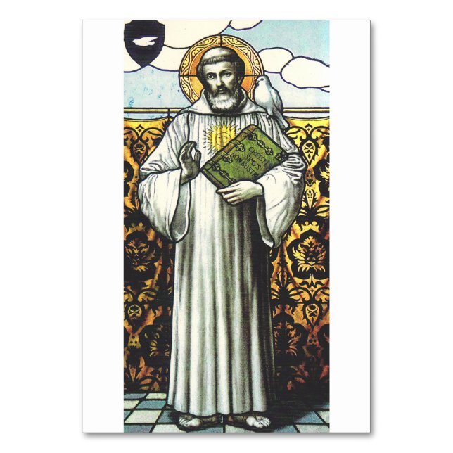 Sankt Columbanus irländsk missionär Bordsnummer (Framsidan)