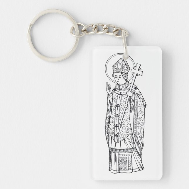 Sankt Deiniol abbot och biskop (Framsidan)