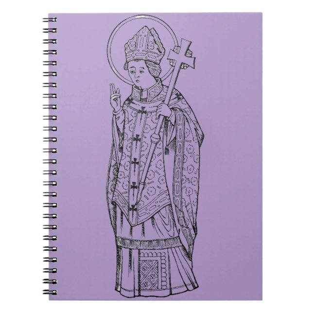 Sankt Deiniol Abbot och Biskop Anteckningsbok (Framsidan)