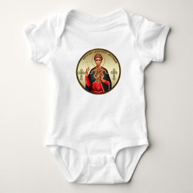 Sankt Demetrius ikon 8 T Shirt (Framsida)