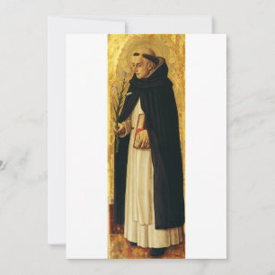 Sankt Dominik av Carlo Crivelli Inbjudningar