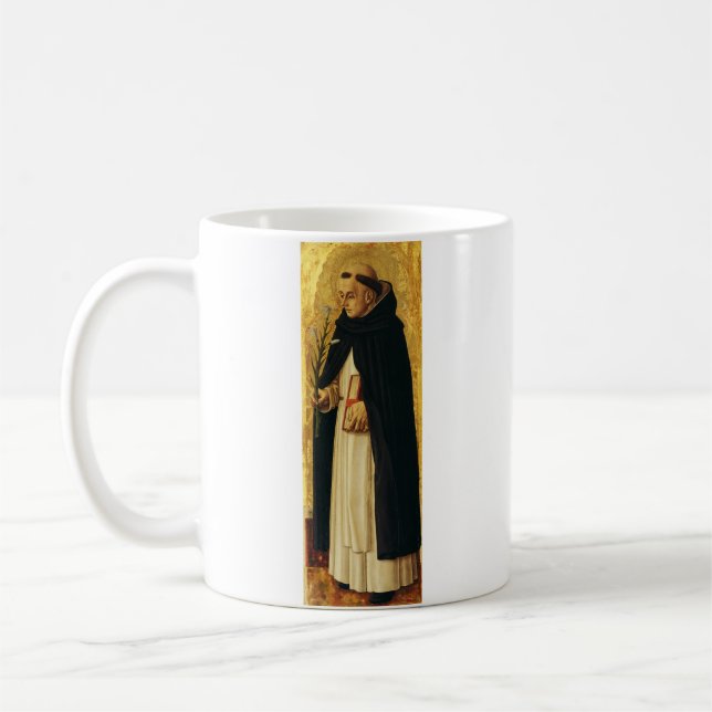 Sankt Dominik av Carlo Crivelli Kaffemugg (Vänster)