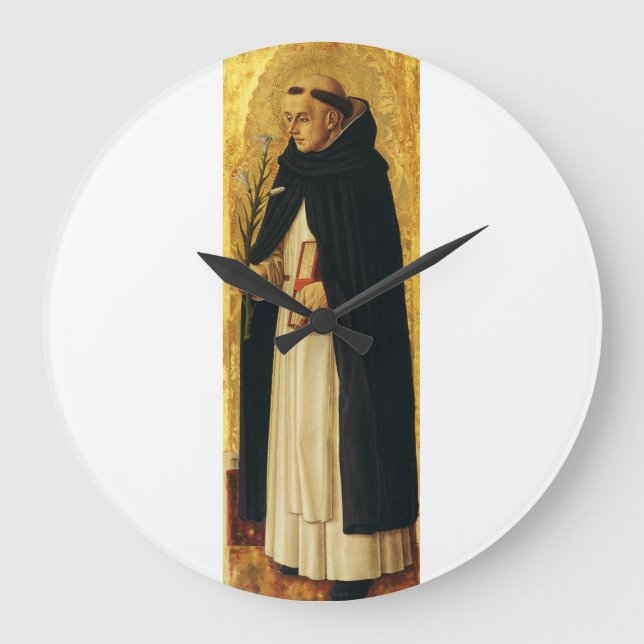 Sankt Dominik av Carlo Crivelli Stor Klocka (Framsida)