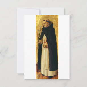 Sankt Dominik av Carlo Crivelli Tack Kort
