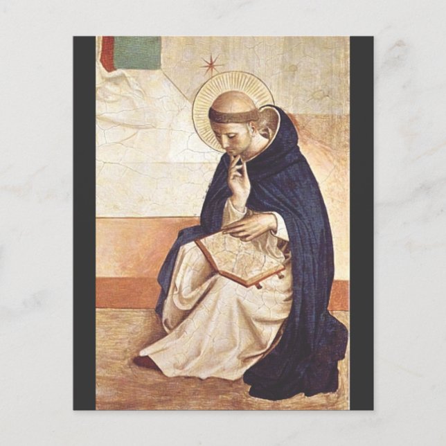 Sankt Dominik av Fra Angelico Renässans Konstverk (Framsida)
