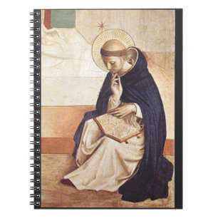 Sankt Dominik av Fra Angelico Renässans Konstverk Anteckningsbok