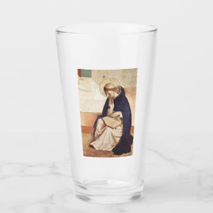 Sankt Dominik av Fra Angelico Renässans Konstverk Glaskopp