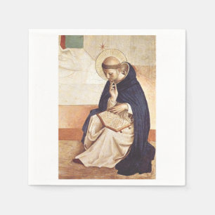 Sankt Dominik av Fra Angelico Renässans Konstverk Pappersservett